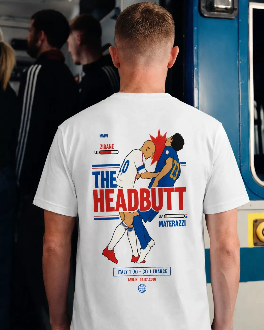 The Headbutt — camiseta Fútbol Añejo · Fútbol Champán