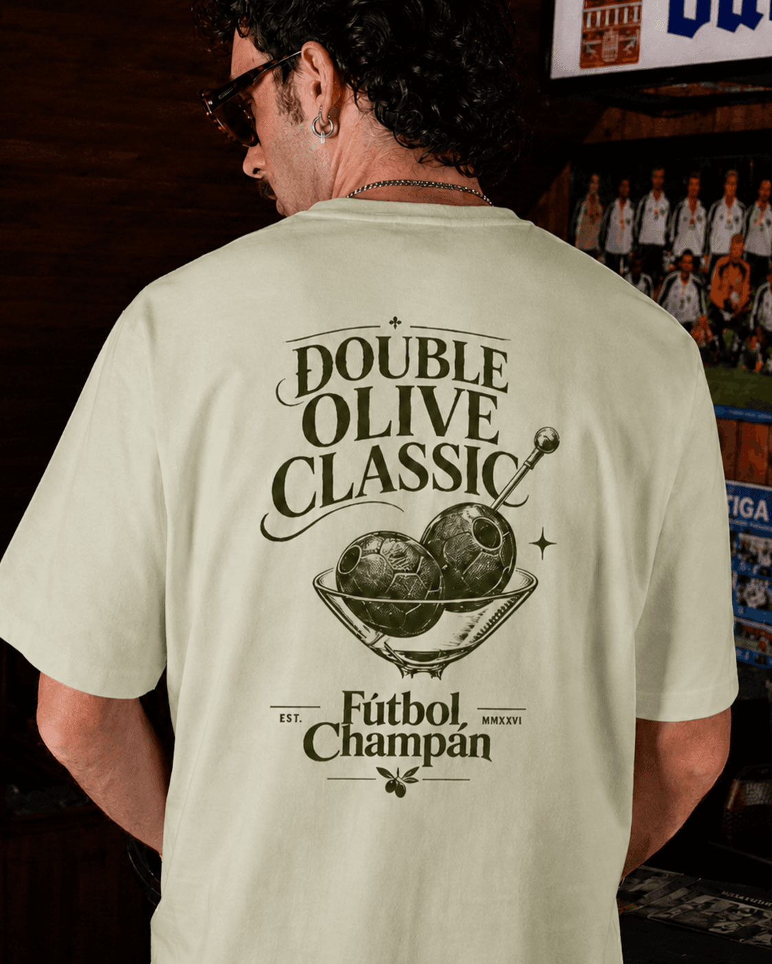 Double Olive — camiseta Fútbol Champán Club · Fútbol Champán